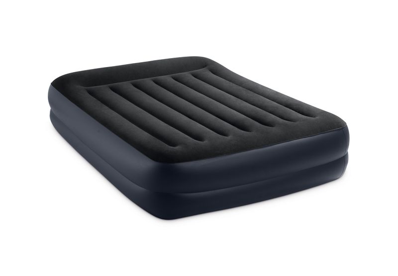 Intex Queen Size Airbed Fiber-Tech &amp; Built In Pump