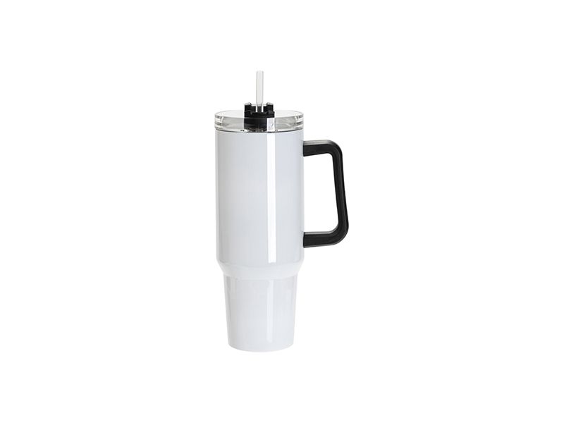 Sublimation White Tumbler 1.2L Double Wall Travel Mug