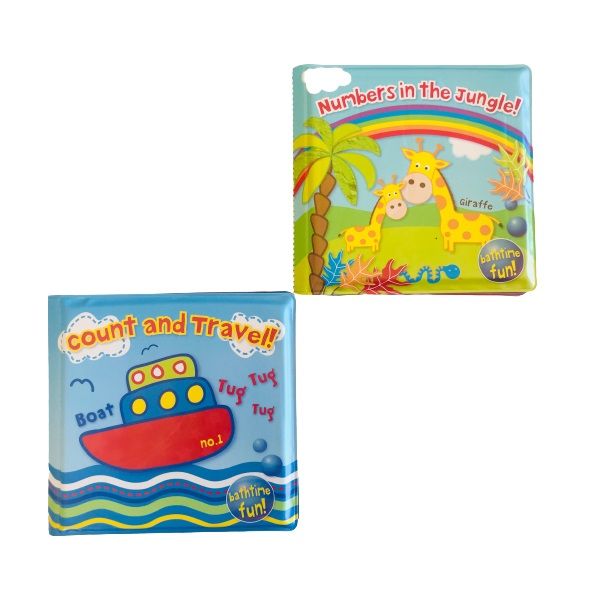 Baby Bath Time Books (Set of 2)