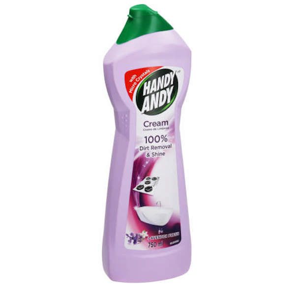 Handy Andy Household Cleaning Cream Lavender Fresh 750ml - 5 Pack