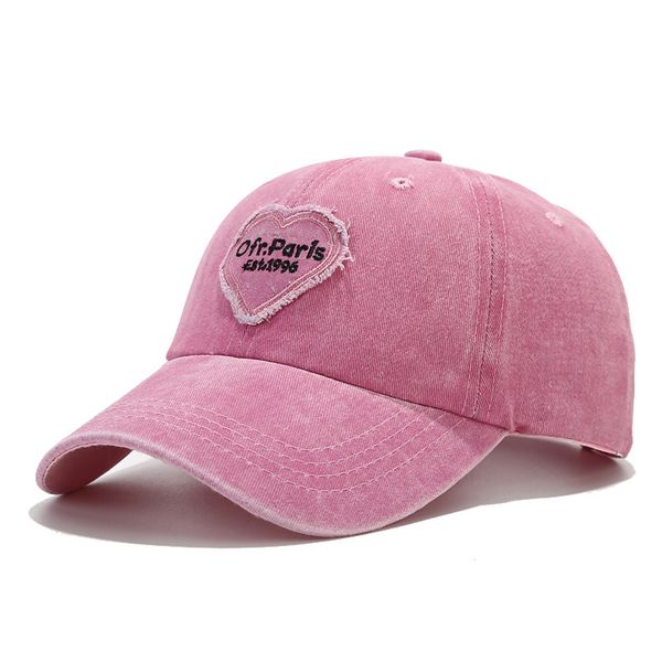 Women Washed Cotton Baseball Cap