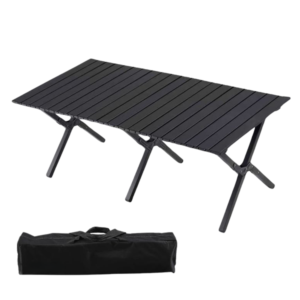 Portable Folding Camping Table with X-Leg for Outdoor Use