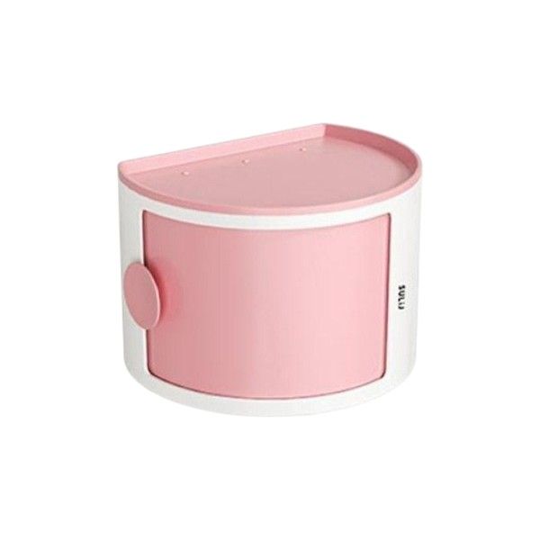 Modern Waterproof Toilet Paper Holder - Pink