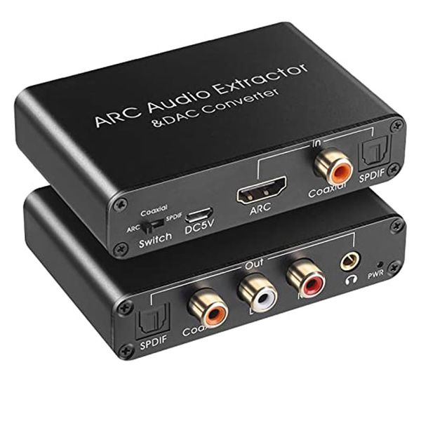 HDMI ARC Audio Return Extractor Converter Support Digital HDMI Audio-HDMI