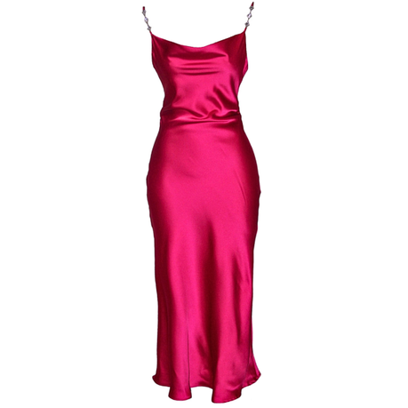 Diamond cowl neck dress best sale