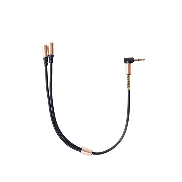 Audio Headset Jack Splitter Earphone adapter