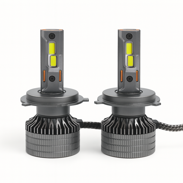 A65-H4 LED Headlights - 500W Equivalent Car Light Bulbs