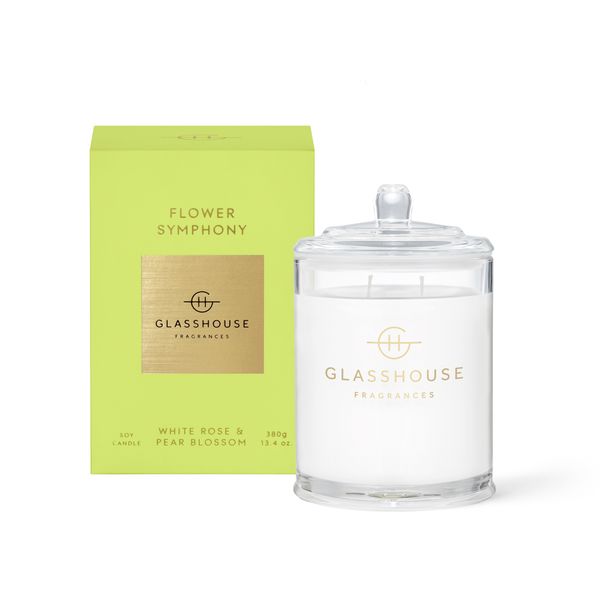 Glasshouse 380g Candle - Flower Symphony