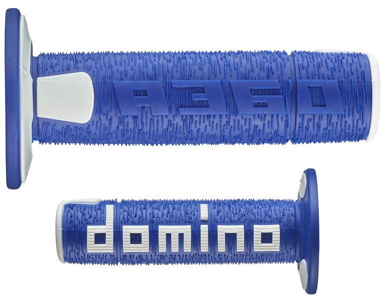 Domino A360 Blue/White Mx Grips image