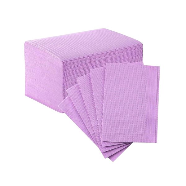 125 Piece Absorbent &amp; Hygienic Disposable Nail Table Mats