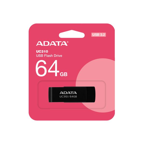 ADATA UC310 USB Flash Drive 64GB - White