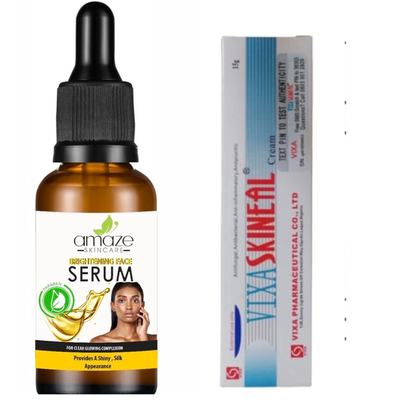 Brightening Serum and Triple Action cream for Eczema &amp; Psoriasis