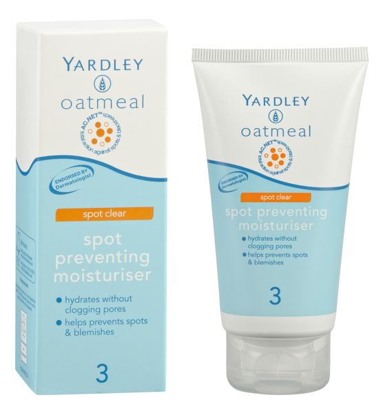 Yardley Oatmeal Super Clear Moisture Prevent