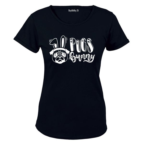 Pugs Bunny - Easter - Ladies - T-Shirt