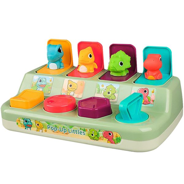 Kids Pop-Up Toy Montessori Toy Cause and Effect Toys for Baby &amp; Toddlers