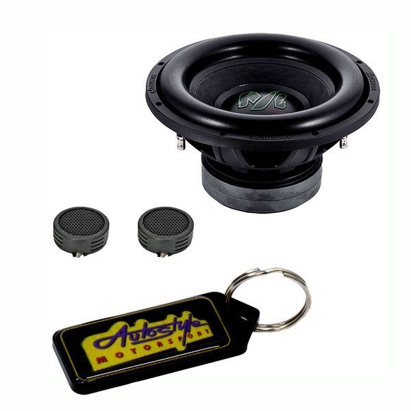 Deaf Bonce Machete 15Inch 1600w Subwoofer &amp; Evo Tweeters &amp; Key Holder