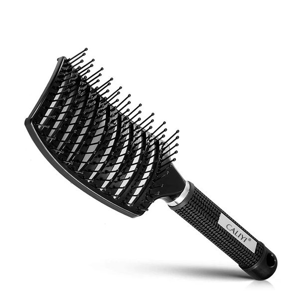 Hair Comb Brush Professional Curved Vented Brush