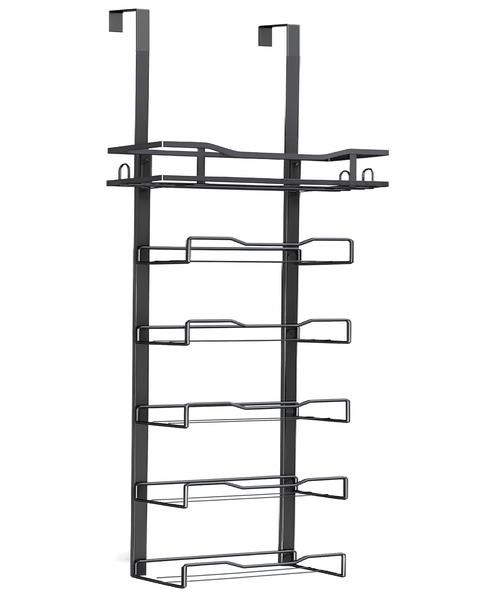 6-Tier Over The Door Hanging Towel Racks for Bathroom - No Drill
