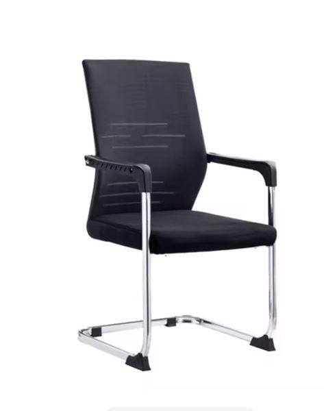 Modern Design Fabric Office Visitor Chair with Armrests