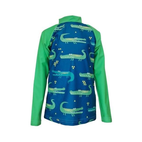 Swim Rash Vest, Beachwear, Arm Neck Cover Crocodiles