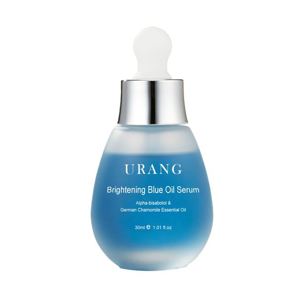 Urang Brightening Blue Oil Serum 30ml - Korean Organic Blemish Oil Serum