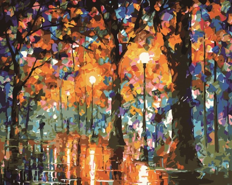 Paint by numbers - Spring Walks