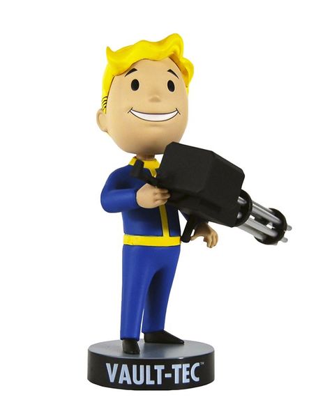 Official Fallout 4: Vault Boy 111 Bobblehead - Big Guns