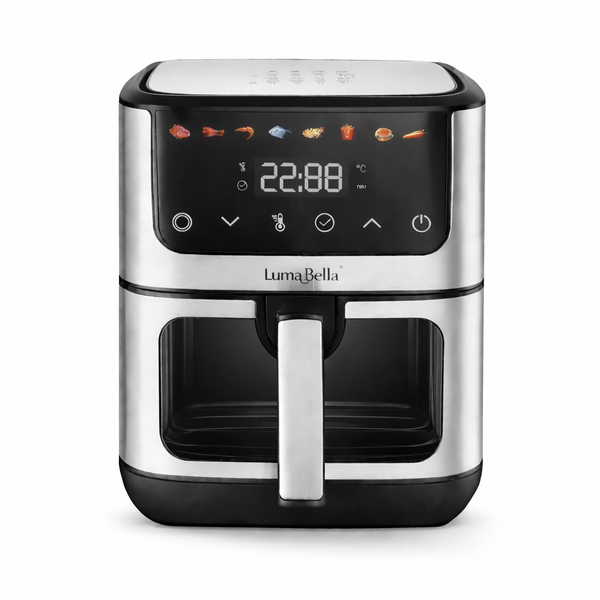 LumaBella 8.5L Digital Air Fryer 2000W - Large Capacity | Oil-Free Cooker