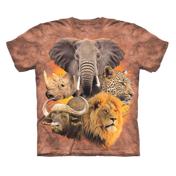 Kool Africa - Big 5 - T-Shirt with plantable seed swing