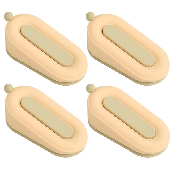 Four Piece Anti-Collision Door Stop Set - Three Colours to Choose from
