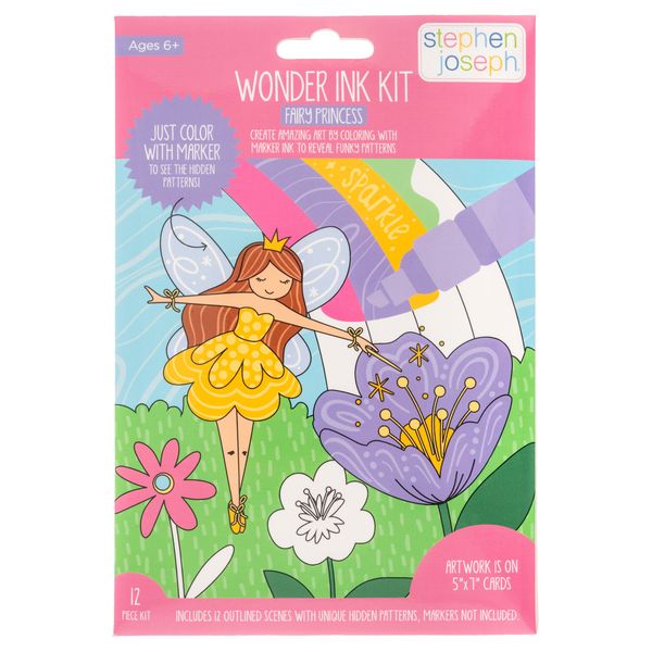 Stephen Joseph Wonder Ink Art Kit Fairy Princess
