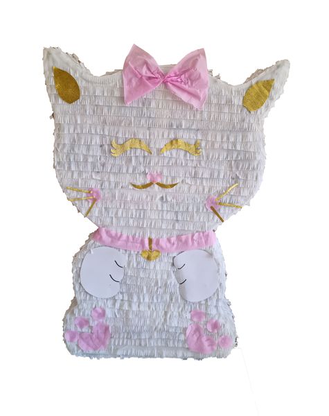Cute White Cat Pinata