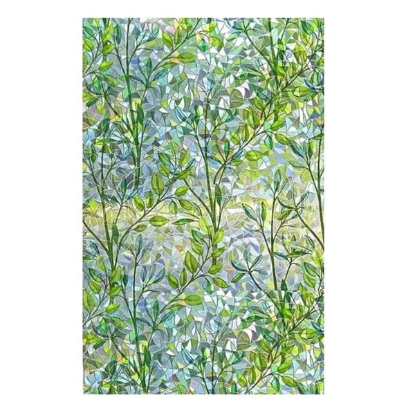 Decor Water Based Adhesive Window Privacy Glass Sticker -200cm