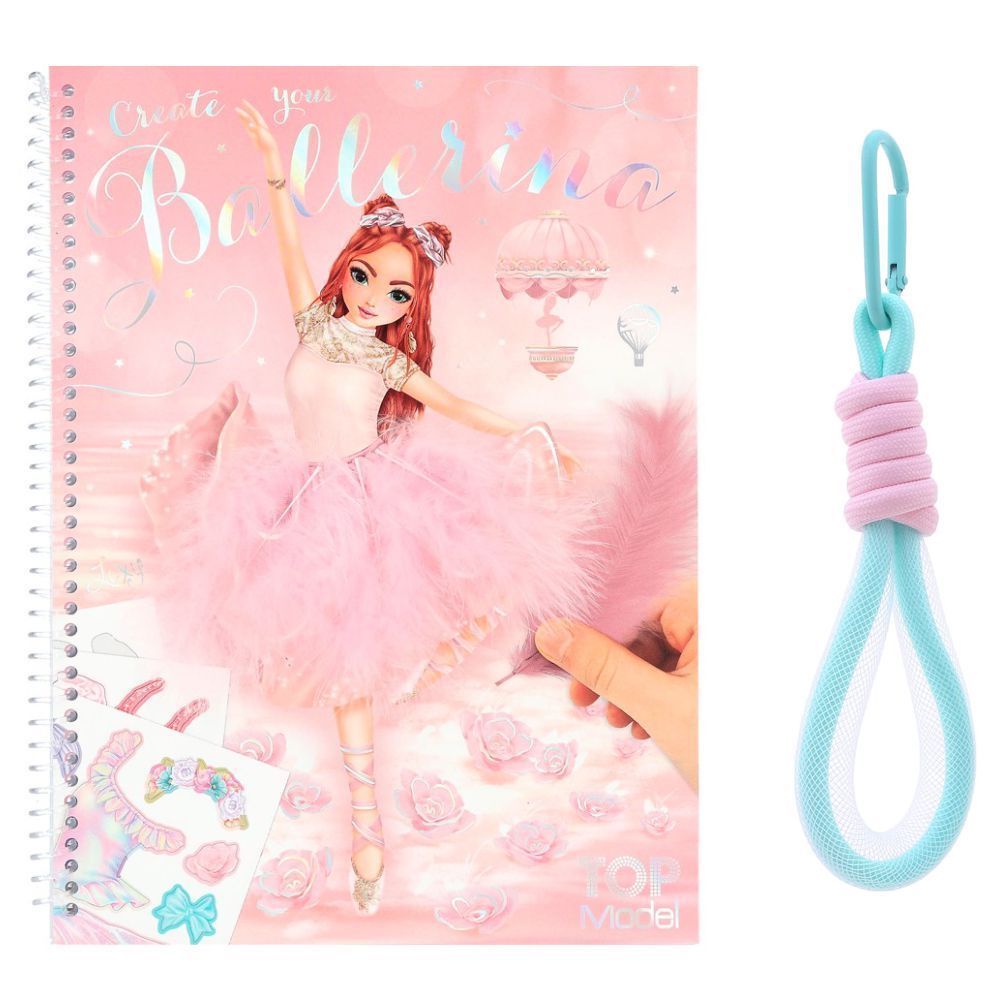 craft-top-model-colouring-book-ballerina-26-cm-high-visibility