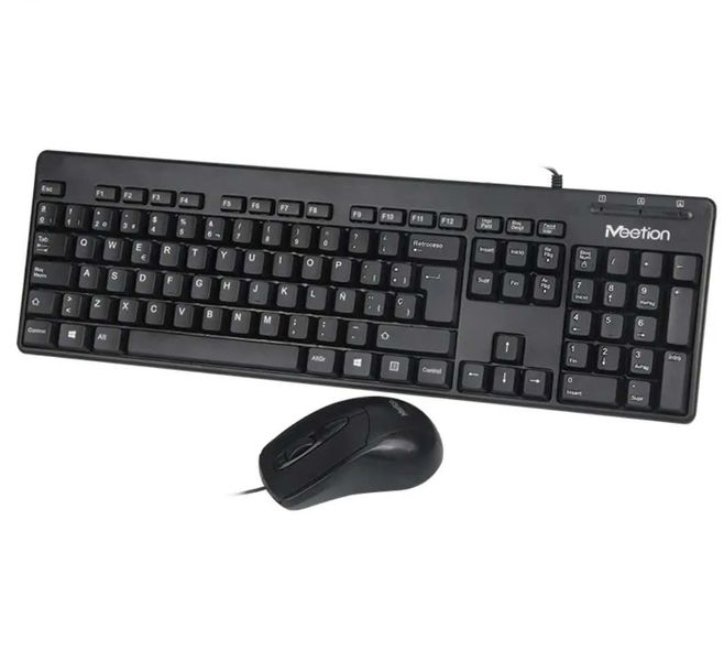Meetion - Keyboard And Mouse Combo - Black