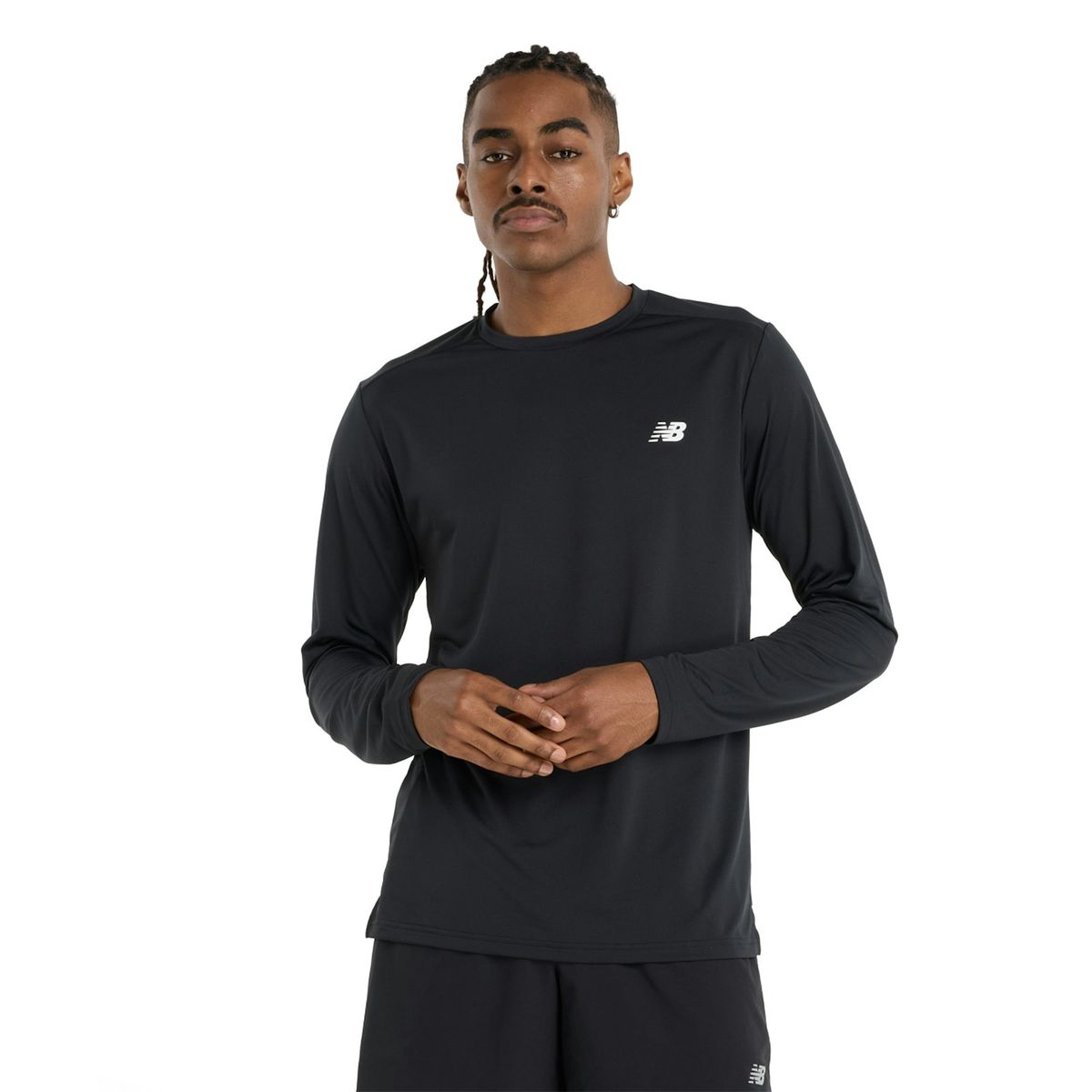 New Balance Men's NB Sport Long Sleeve Tee - Black