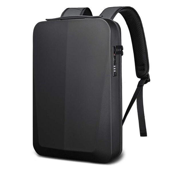 Waterproof Hard Shell Laptop Bag - Black