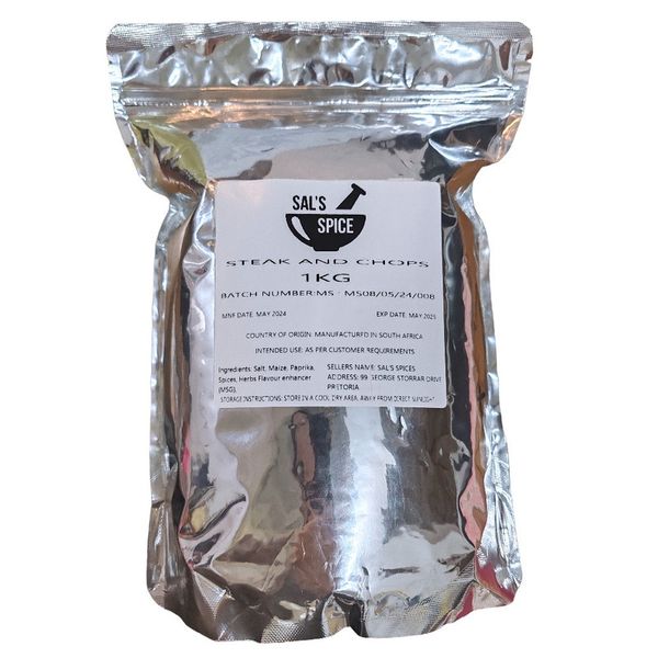 Sal's Spice Steak and Chops - 1kg