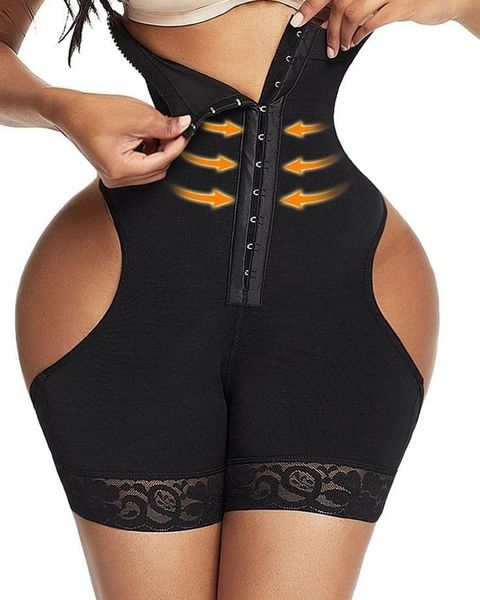 Open Butt lift High Waisted Body Shaping Thigh