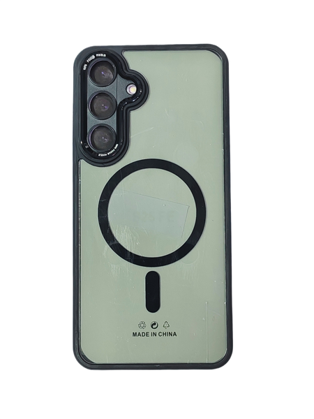 New Side Colour &amp; Clear Cover Compatible With Samsung Galaxy S24 Fe