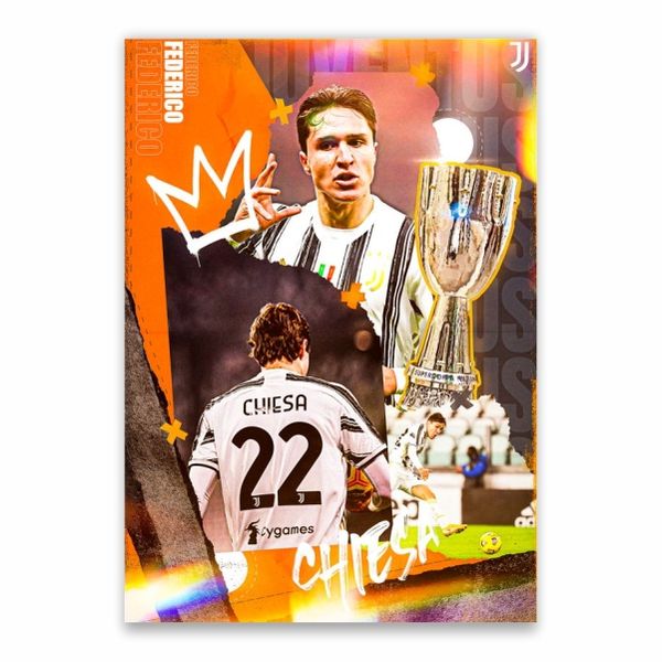 Frederico Chiesa Juventus Poster - A1