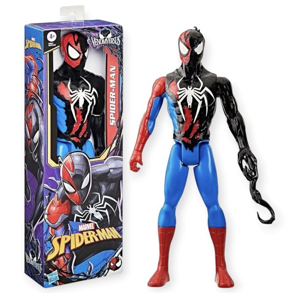 Marvel Titan Hero series Spiderman VenomVersus action figure 12-inch