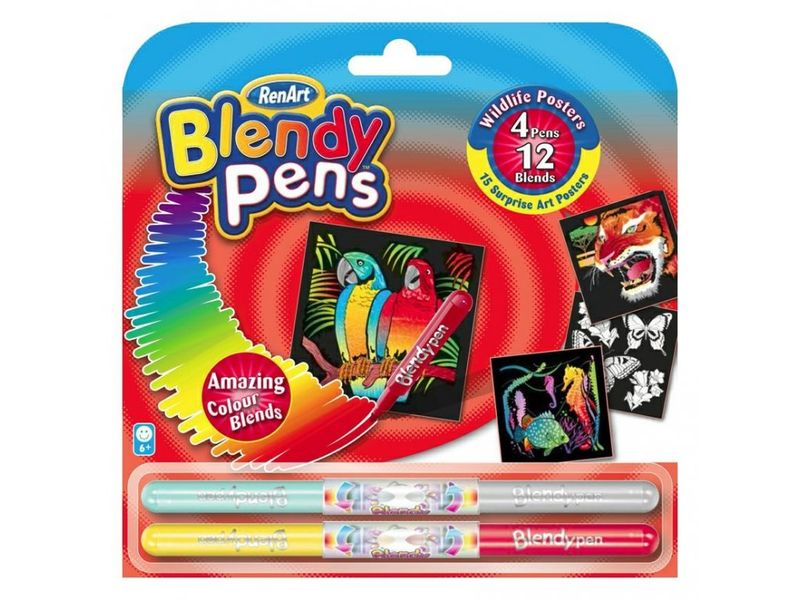 Blendy Pens &amp; 15 Wildlife Posters