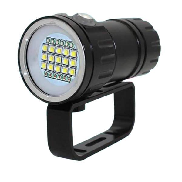 Professional Underwater 27 LED Photography Red Blue White Diving Flashlight