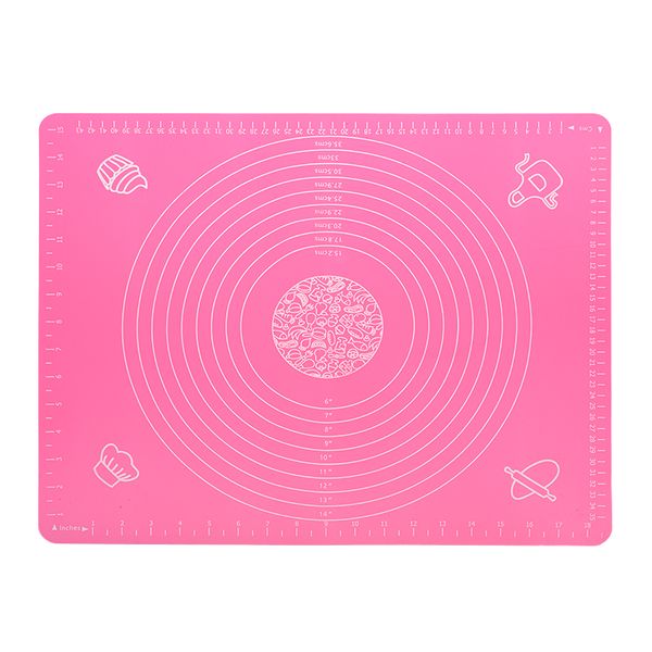 Kneading Silicone Baking Mat - Pink