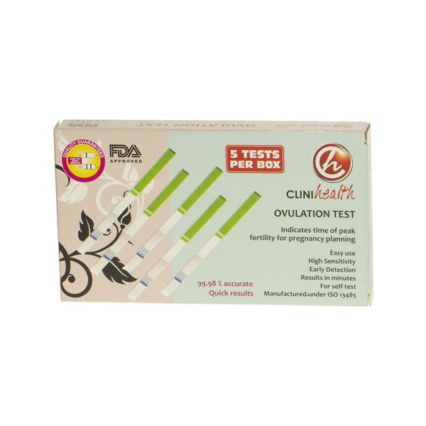 10 Pack - Ovulation Test kit By Clinihealth
