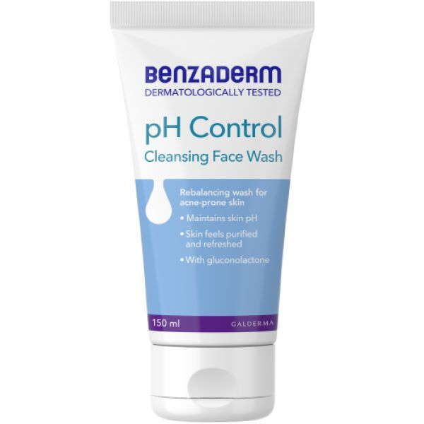 Benzaderm PH Control Cleansing Wash 150ml x 2