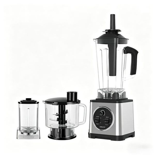 3-in-1 Stainless Blender - Meat Grinder, Juicer, Coffee Mill