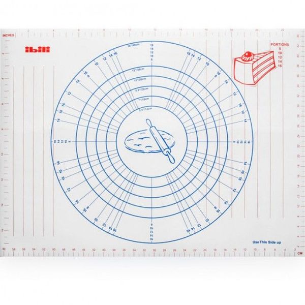 Ibili Accesorios Pastry Mat With Measurements - 61cm