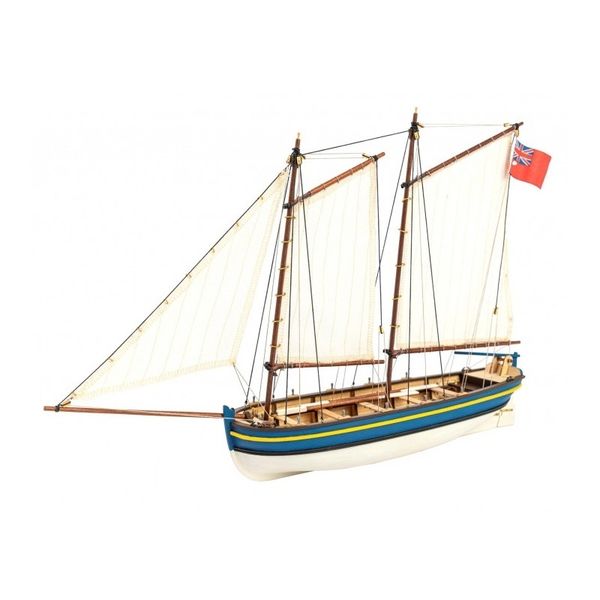 Artesania Latina 1/50 HMS Endeavour's Captain's Longboat Wooden Model Kit